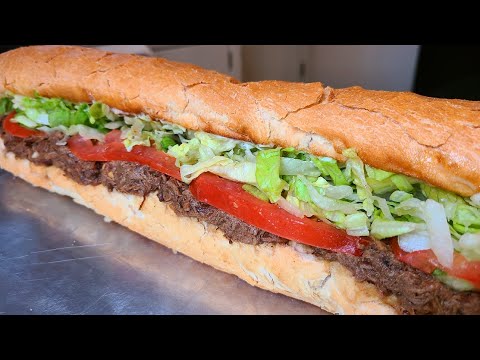 New Orleans Roast Beef Po-boy