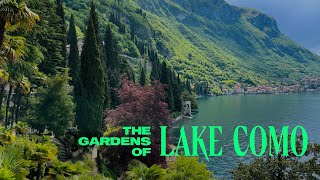 Gardens of Lake Como, Italy / Walking Tour - 4K