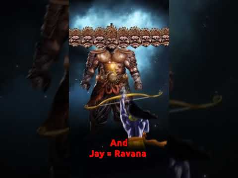 By the curse of Sankadik rishi 3 birth of Jay and Vijay