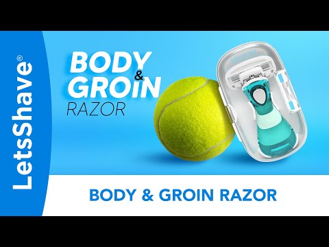 LetsShave Body & Groin Razor | Smooth Shaves Down There