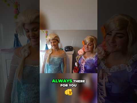 Elsa and Rapunzel Teach Kate & Lilly a Valuable Lesson