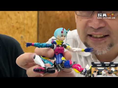 「爆玩具」MAX FACTORY×千值練 少女發動機 MOTORED CYBORG RUNNER SSX_155 PSYCHEDELIC RUSH TOYSTV Review