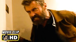 LOGAN Clip - "Hotel Fight" (2017) Hugh Jackman