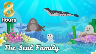 Bedtime Sleep Story for Kids | 8 HOURS THE SEAL FAMILY | Sleep Meditation for Children