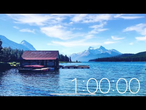 1 Hour Timer - Lakeside Relaxing Music