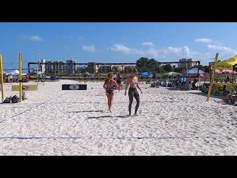 SSOVA's April Sand Key Park Women's Open - Biegelmeyer/Vercosa vs Marien/Schrock Set 1