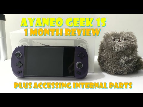 Ayaneo Geek 1S 7840u Review after 1 month plus accessing internal parts!