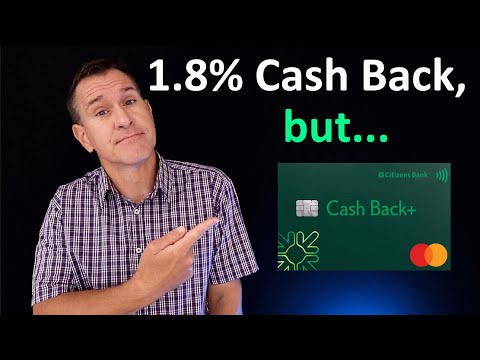 Citizens Bank Cash Back Plus World Mastercard Review - 1.8% Flat Cash Back Reward Credit Card