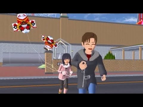 Let’s play Japanese new year in Sakura School Simulator