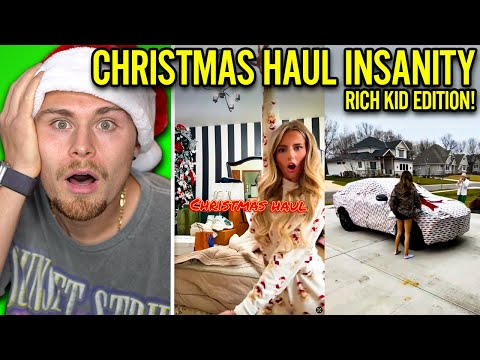 Rich Kid “Christmas Hauls” are OUT OF CONTROL… PT2