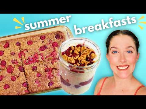 My Go-To Summer Oats Recipes with Berries! 🍓🫐