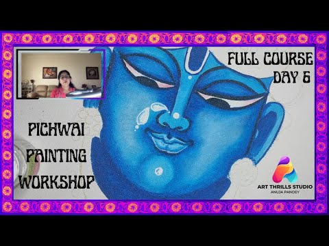 Pichwai Painting Live Tutorial: Day 6