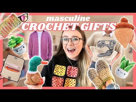 25+ Masculine-Inspired Crochet Gifts! 🎁✨ Crochet Gifts for Men | Hooks and Heelers