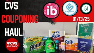 CVS couponing haul! Using Coupon24 app! No crts! 01/12-01/18/25