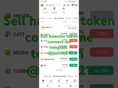 1 hours left hamstar token sell payment bKash nagud rocket connect telegram @jashim21