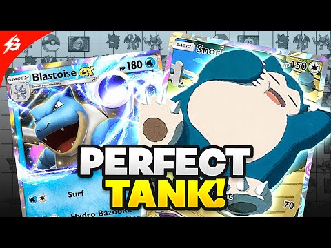 SNORLAX And BLASTOISE Work PERFECTLY TOGETHER in Pokemon TCG Pocket!