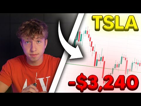 How I Lost $3,240 Day Trading TSLA