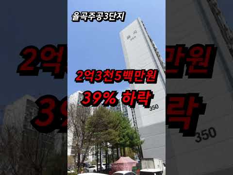 여기도 폭락 저기도 폭락 반토막에 어안이 벙벙하다 경기도 군포 아파트