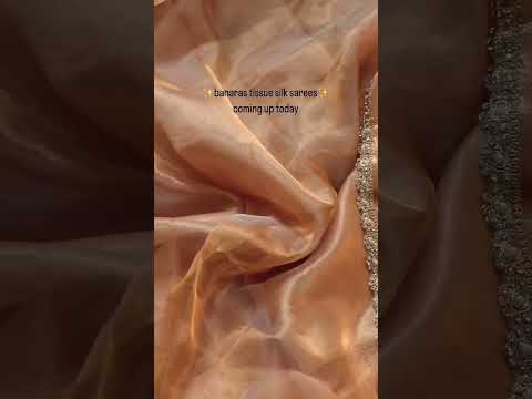 Saree of the Day: Banarasi Tissue Silk Saree - A Luxurious Affair