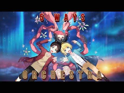 Epic Orchestra in 5 Different ways - Boku no Sensou Opening 6 of SNK / AOT - [ From Easy to Hard]