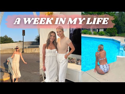 VLOG | bridal showers & baby showers, pool days, date nights + more!