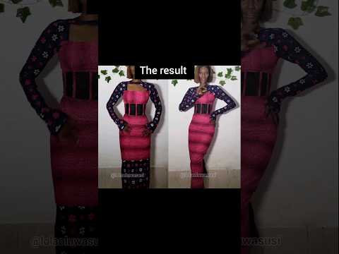 How to cut and sew a 3in1 Reversible Dress #sewingtutorial #fashion #fashiondesigner