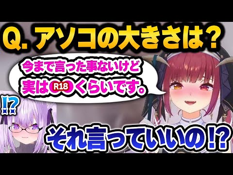 ライン越えすぎるセンシティブマシュマロに答えていくマリンとおかゆが面白すぎる 煩悩マシュマロ2024総まとめ【 ホロライブ 切り抜き 宝鐘マリン 猫又おかゆ 】