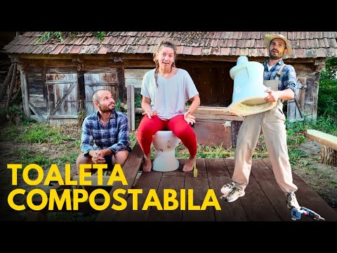 🚾 Construim o TOALETA compostabila de LUX in PADURE