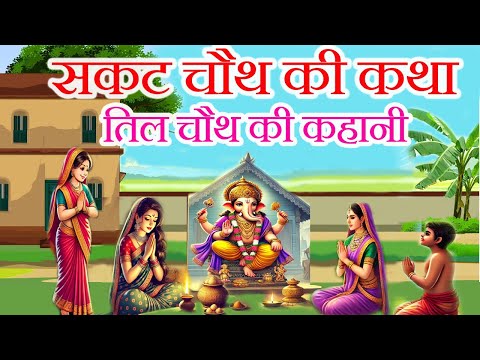 सकट चौथ की कहानी || Sakat Chauth Vrat Katha 2025 || तिल चौथ की कहानी || Til Chauth Ki Kahani -Chauth