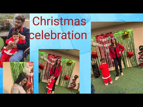 Daily vlog#Christmas celebration #cute avyukt#cute#cuteboy#Attractionbybindu4734