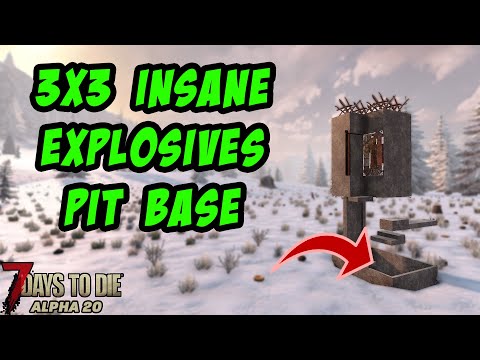 Easy Explosive Horde Night! (7 Days to Die: Alpha 20)