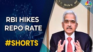 RBI Hikes Repo Rate By 50 Bps To 5.9% | #Shorts | CNBC-TV18