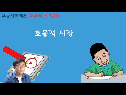 11  / 중개사 / 학개론 / 마무리 / 효율적 시장