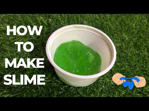 How to Make Slime At Home || Simple Method ||  Slime Making || #slimemaking #slime #diy #makingslime