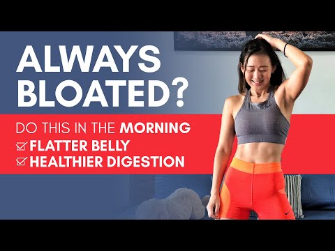 Always Bloated? Do this in the Morning for a Flatter Belly & Better Digestion | Joanna Soh