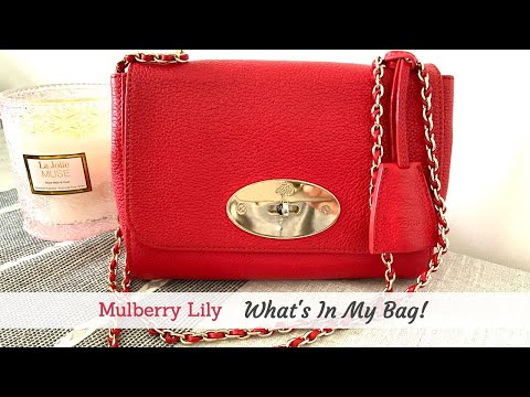 Mulberry Lily Handbag | What’s in My Bag! ❤️