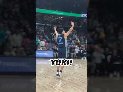 Yuki Kawamura hits his first NBA three!!!!