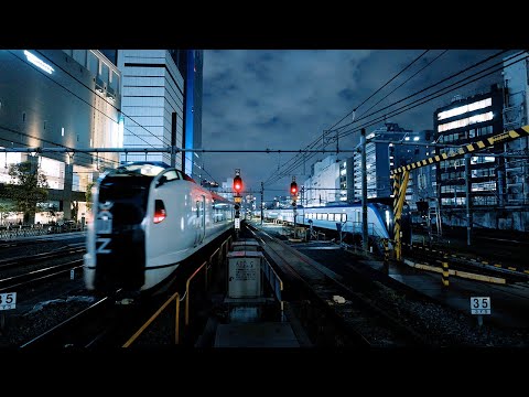 ASMR Train joint sound at Shinjyuku Station Platform | For Sleeping, Working