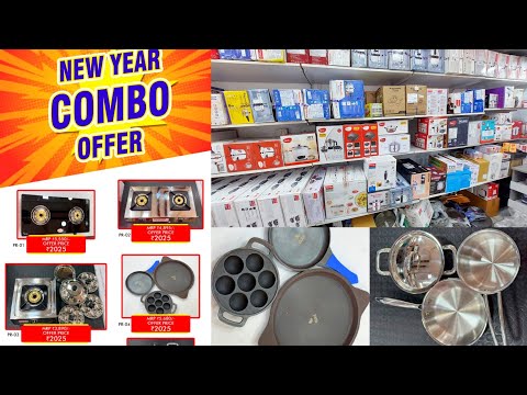 Bangalore kitchen cookware combo offer @2025rs only |new year combo offer|courier service available