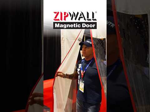 Zipwall for a simple spray booth. #zipwall #spraybooth