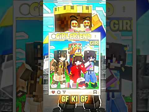 GF ki gf 😅😂 @AnshuBisht @GamerFleet Jack #minecraft #funnyclip