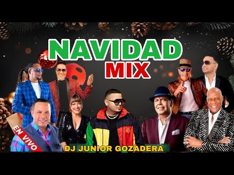 MIX NAVIDEÑOS 🎄 MERENGUES DE NAVIDA MIX CON DJ JUNIOR GOZADERA (MIX DE NAVIDA)