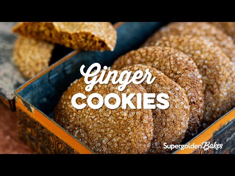 Beast Ever Ginger Cookies | Supergolden Bakes