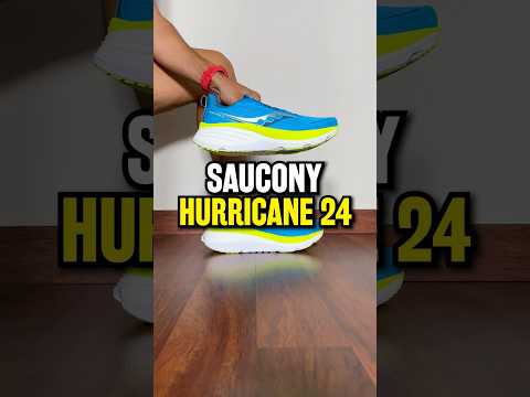 SAUCONY HURRICANE 24 👟 Zapatilla para Corredores Pesados y Pronadores ✅