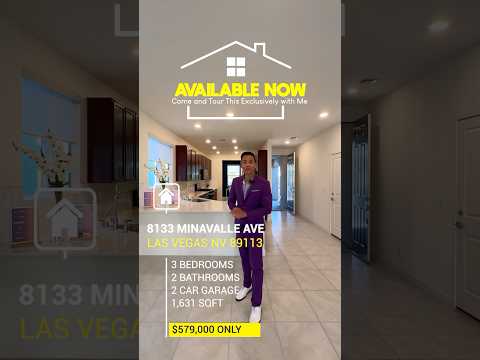 Las Vegas Single Story Move-In Ready Home for Sale