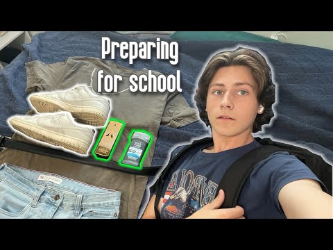 Preparing for my first day of school…🤦‍♂️