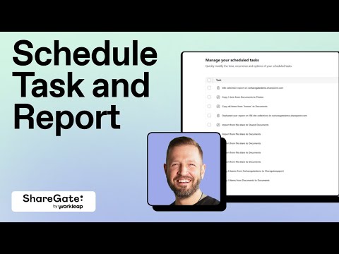 Scheduling Task and Report