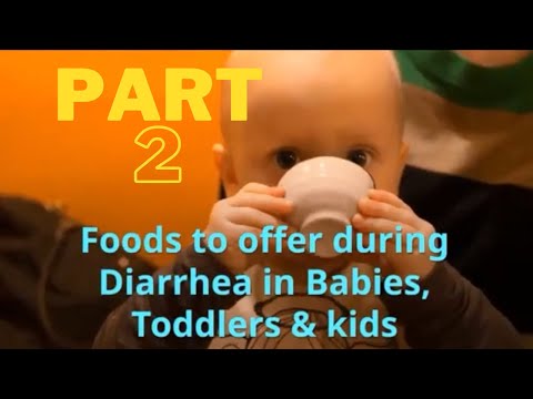 3 Baby Foods to Offer During Loose motion/ Diarrhoea in Babies, Toddlers & kids - part 2