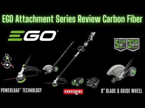 EGO 56V Carbon Fiber Attachment Series String Trimmer & Edger MHC1603 Review Lowes