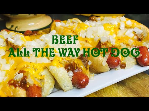 BEEF ALL THE WAY HOT DOGS @cookingwithjudycaldwell6376 #food #beefhotdogs #beeffranks